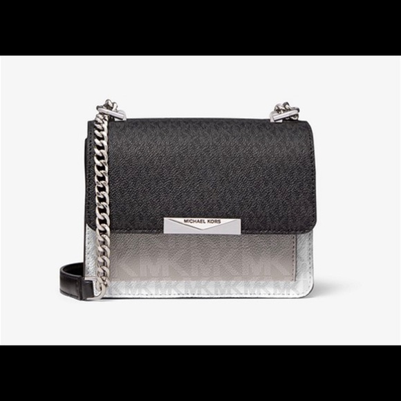 Michael Kors Jade balk/wht multi bag - Picture 2 of 8